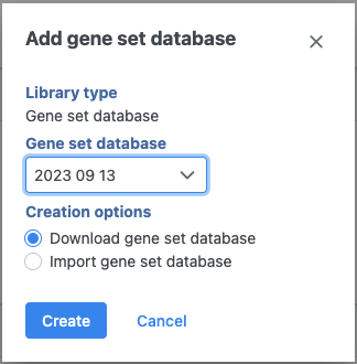 Adding a Gene Set - Partek® Documentation